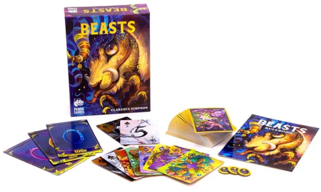 Pandasaurus Games Beasts Kaartspel - 2-6 Spelers
