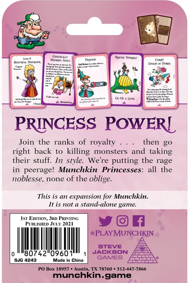 Steve Jackson Games Munchkin Princesses Uitbreiding - 2e Editie