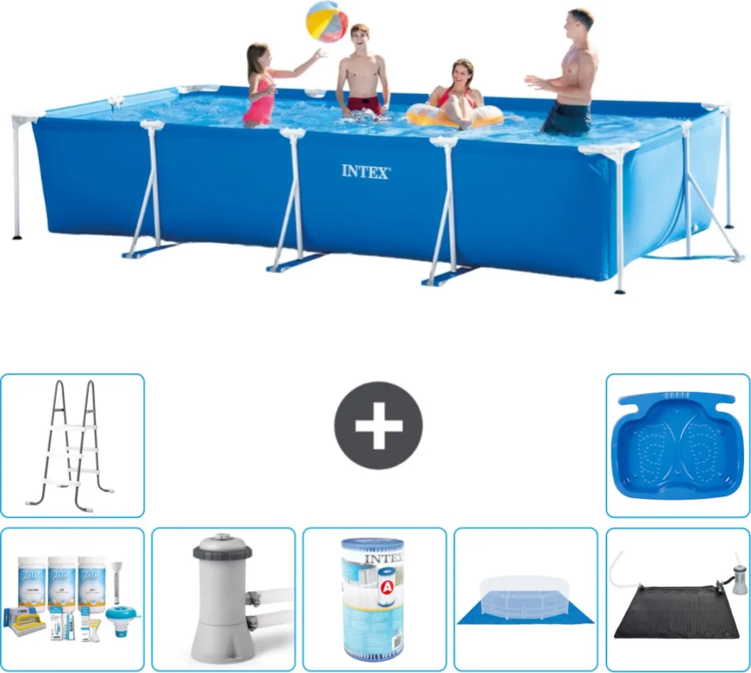 Intex Rechthoekig Frame Zwembad 450x220x84cm