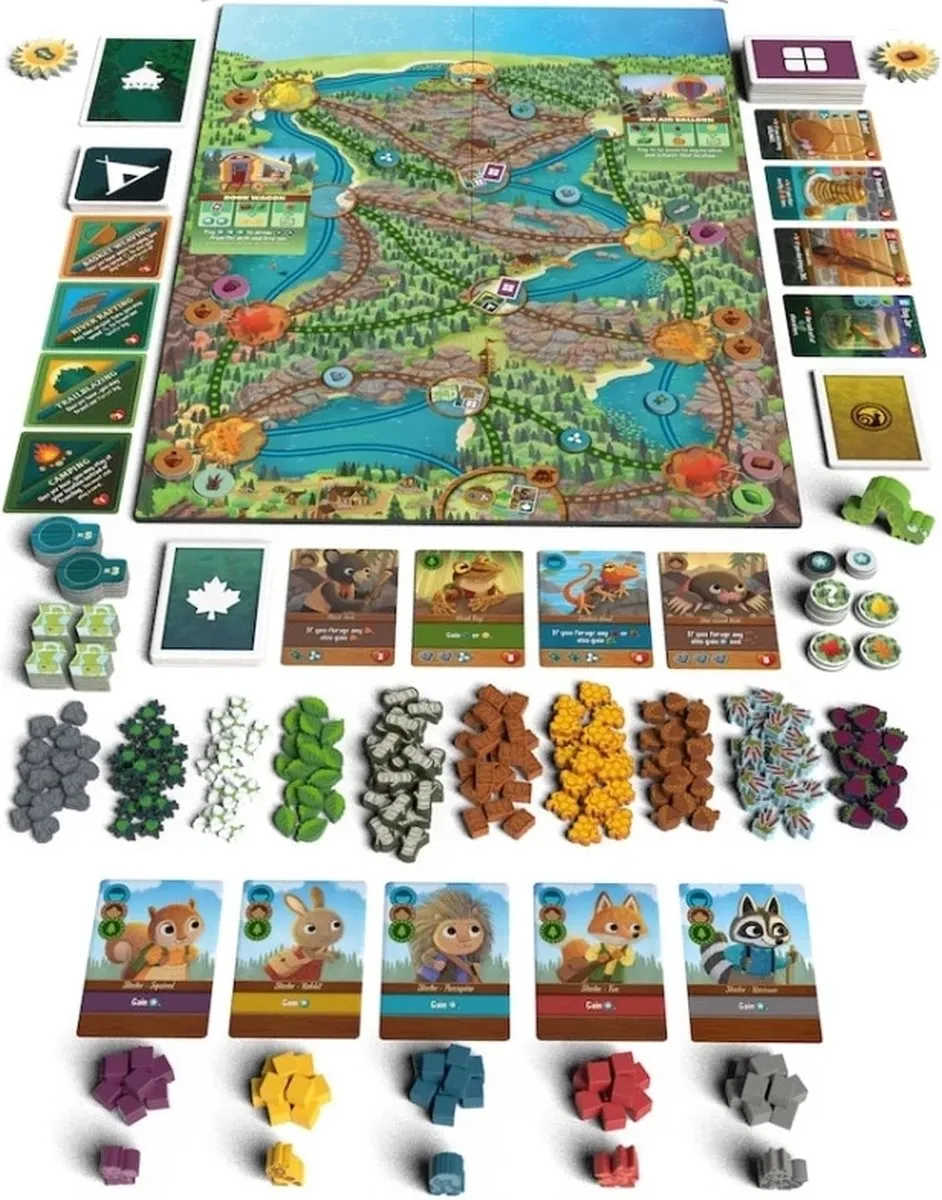 Happy Meeple Games Maple Valley Bordspel - 2-4 Spelers