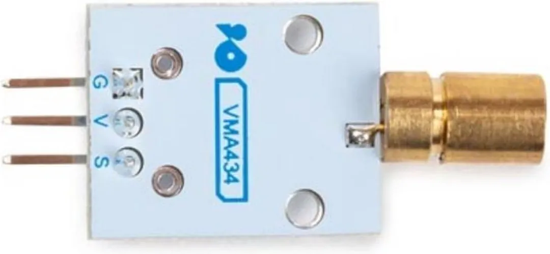 Whadda Lasermodule WPM434 - 18,5x15mm - Goud/Blauw