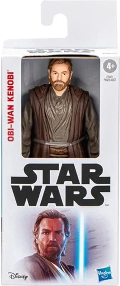 Hasbro Obi-Wan Kenobi Actiefiguur - Staand - 5cm - Multicolor