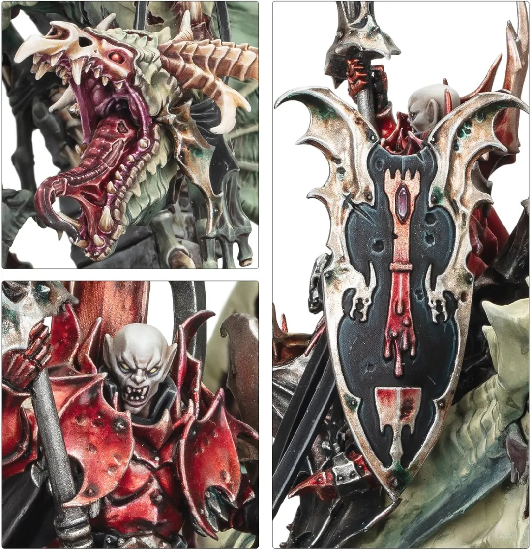 Games Workshop Soulblight Gravelords Prince Vhordrai - 67 Onderdelen