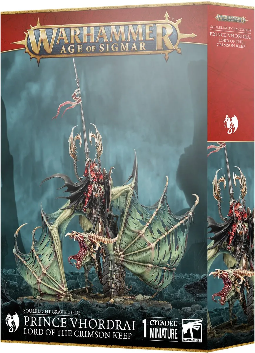 Games Workshop Soulblight Gravelords Prince Vhordrai