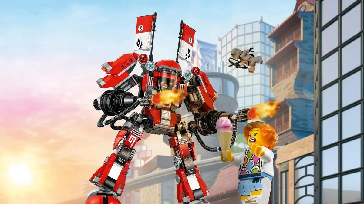 LEGO Ninjago Movie Vuurmecha 70615 - 944 Stukken - 6 Minifiguren