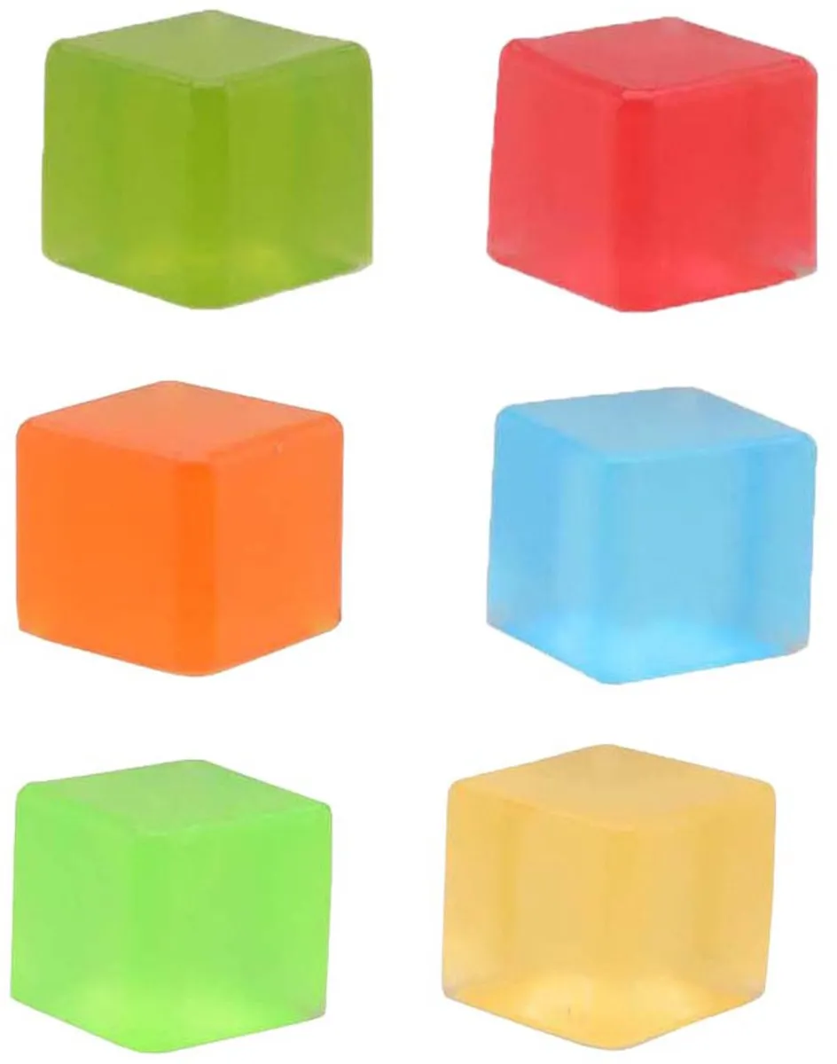 John Toys Anti-Stress Squeez Kubus - Willekeurige Kleur