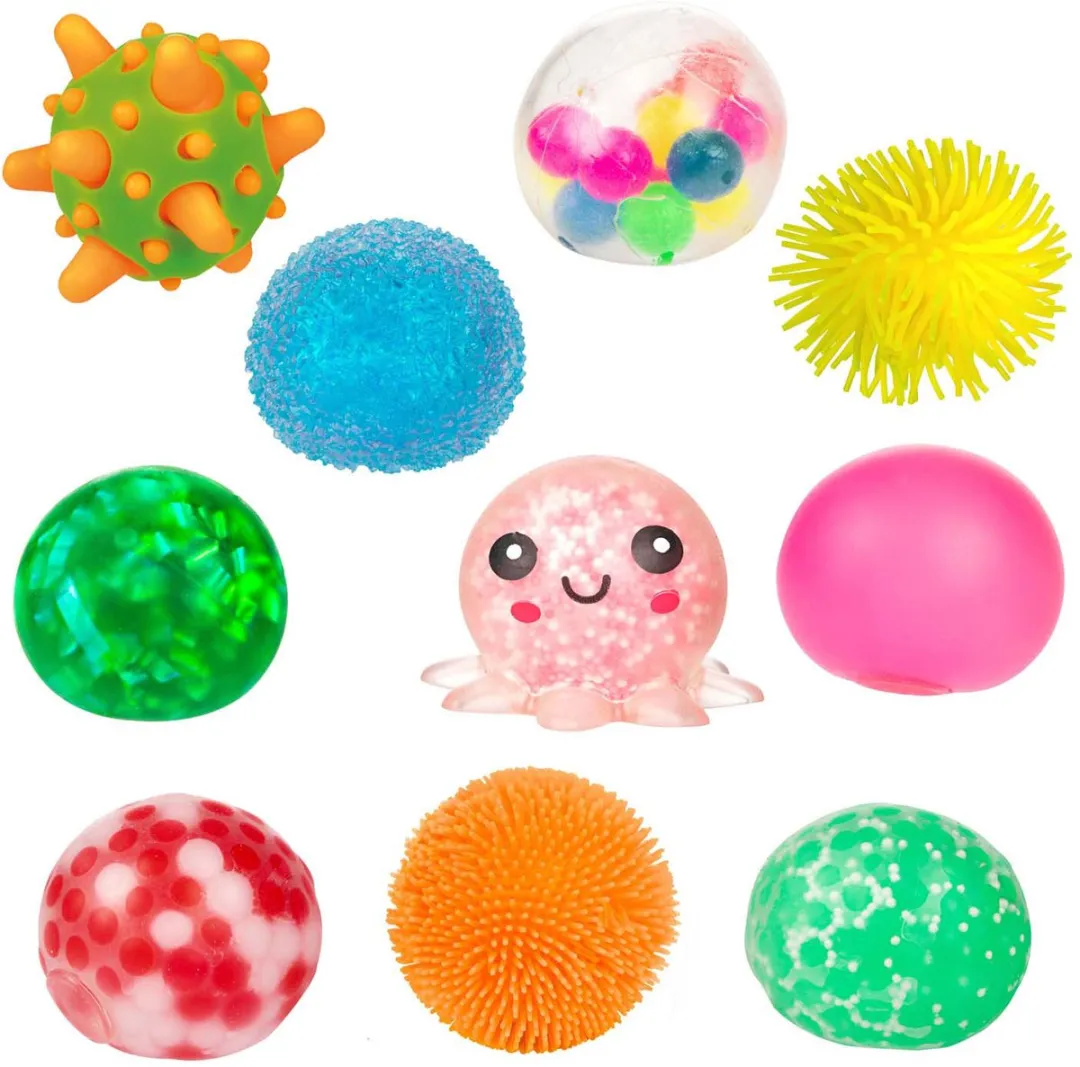 Toi-Toys Knijpballen Sensory Triangle 5cm