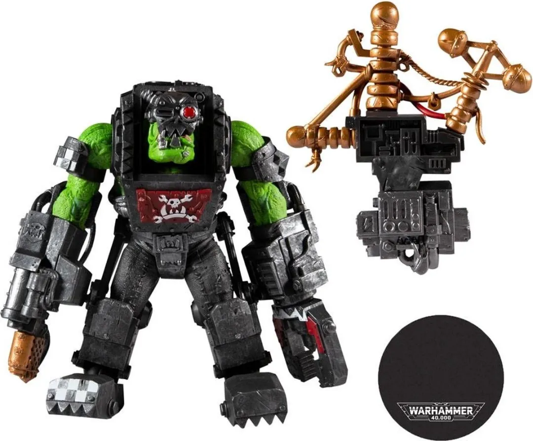 McFarlane Toys Warhammer 40k Ork Big Mek Action Figure 30cm - Multicolor - afbeelding 3 van 6