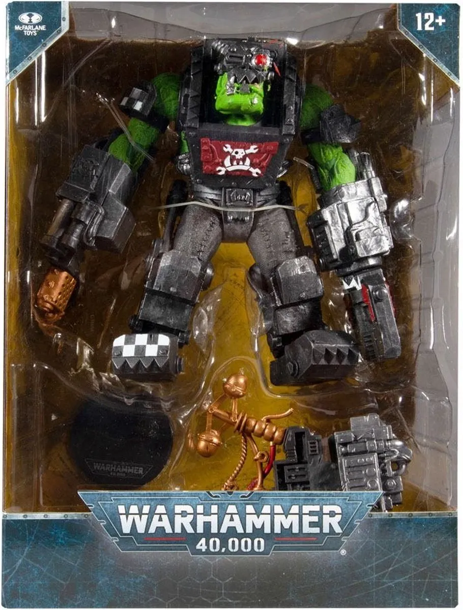 McFarlane Toys Warhammer 40k Ork Big Mek Action Figure 30cm - Multicolor - afbeelding 2 van 6