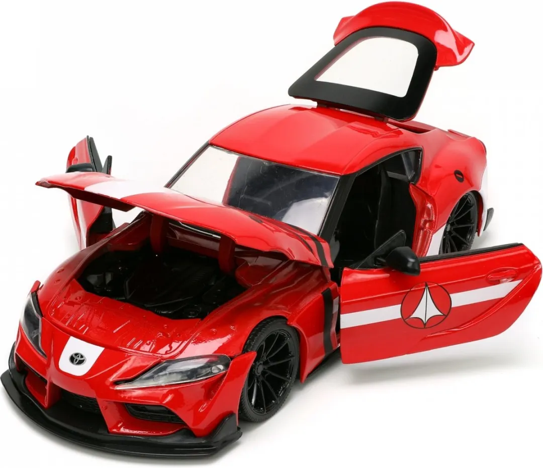 Jada Toys Robotech M. Sterling '20 Toyota Sup 1:24 Auto - Rood - afbeelding 6 van 6