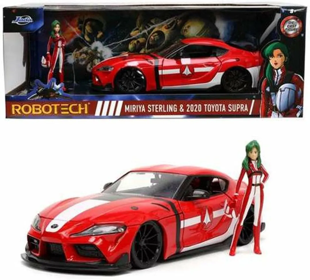Jada Toys Robotech M. Sterling '20 Toyota Sup 1:24 Auto - Rood