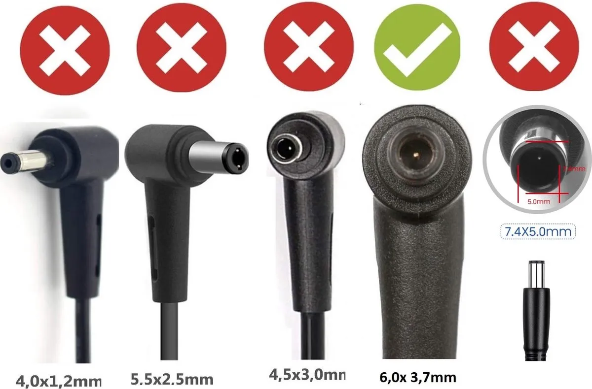 ASUS 0A001-00081600 Voedingsadapter 150W - Zwart
