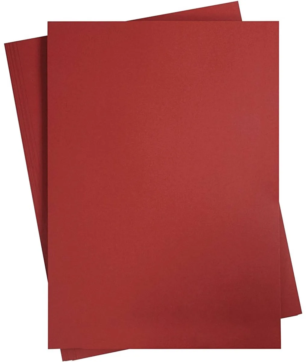 Creativ Company Karton A2 Bordeaux Rood DIY Knutselpapier
