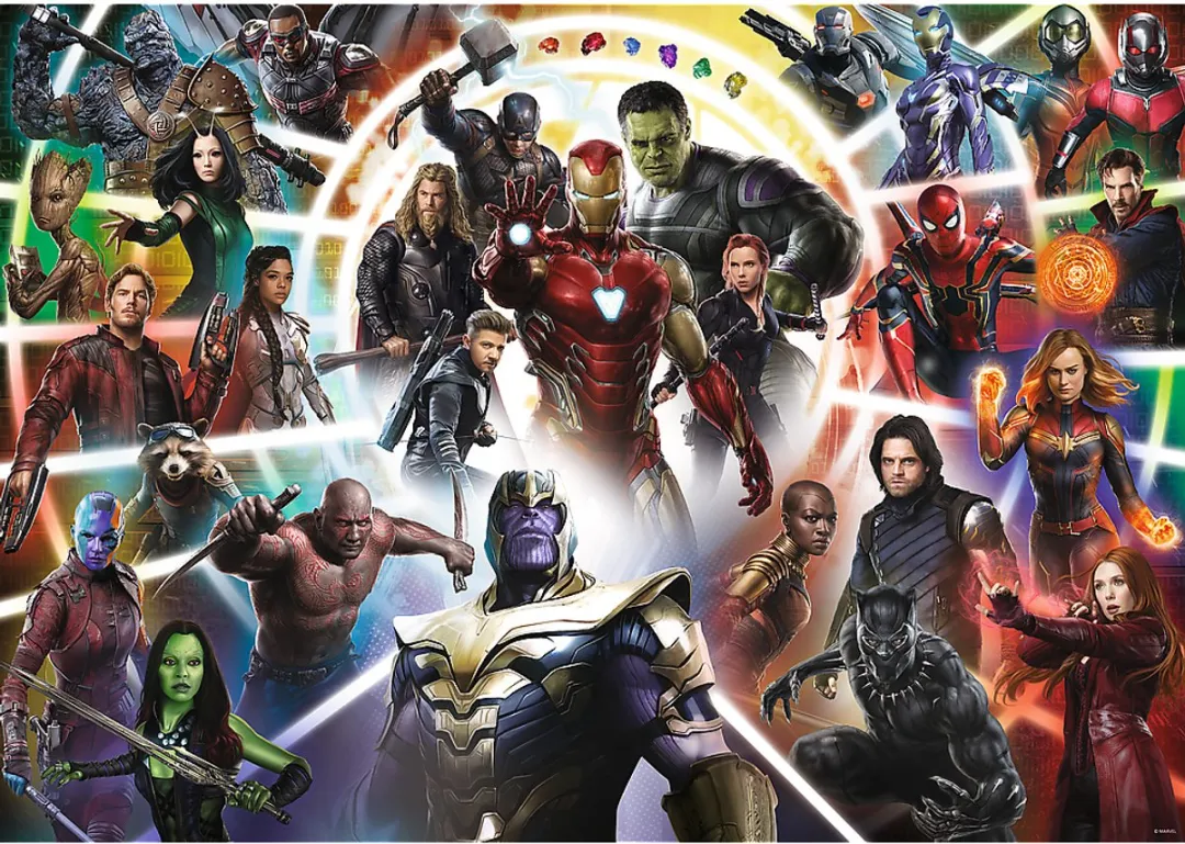 Trefl Avengers: Eindspel Marvel Heroes Puzzel 1000 Stuks