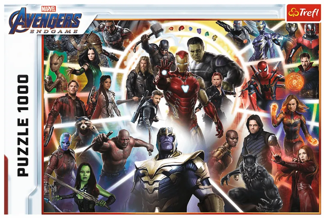 Trefl Avengers: Eindspel Marvel Heroes Puzzel 1000 Stuks - Multicolor
