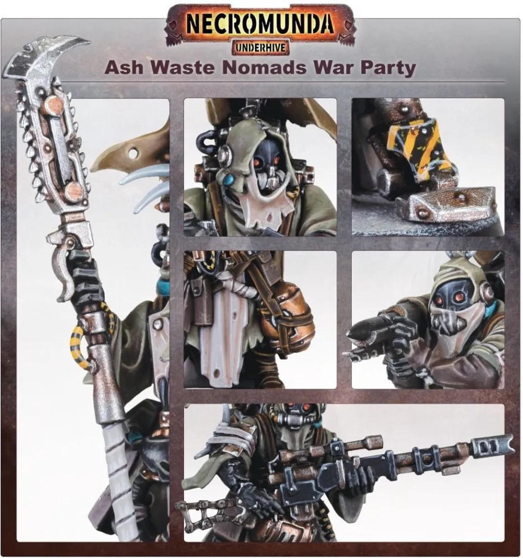 Games Workshop Necromunda Ash Wastes Nomads War Party - 96 Onderdelen