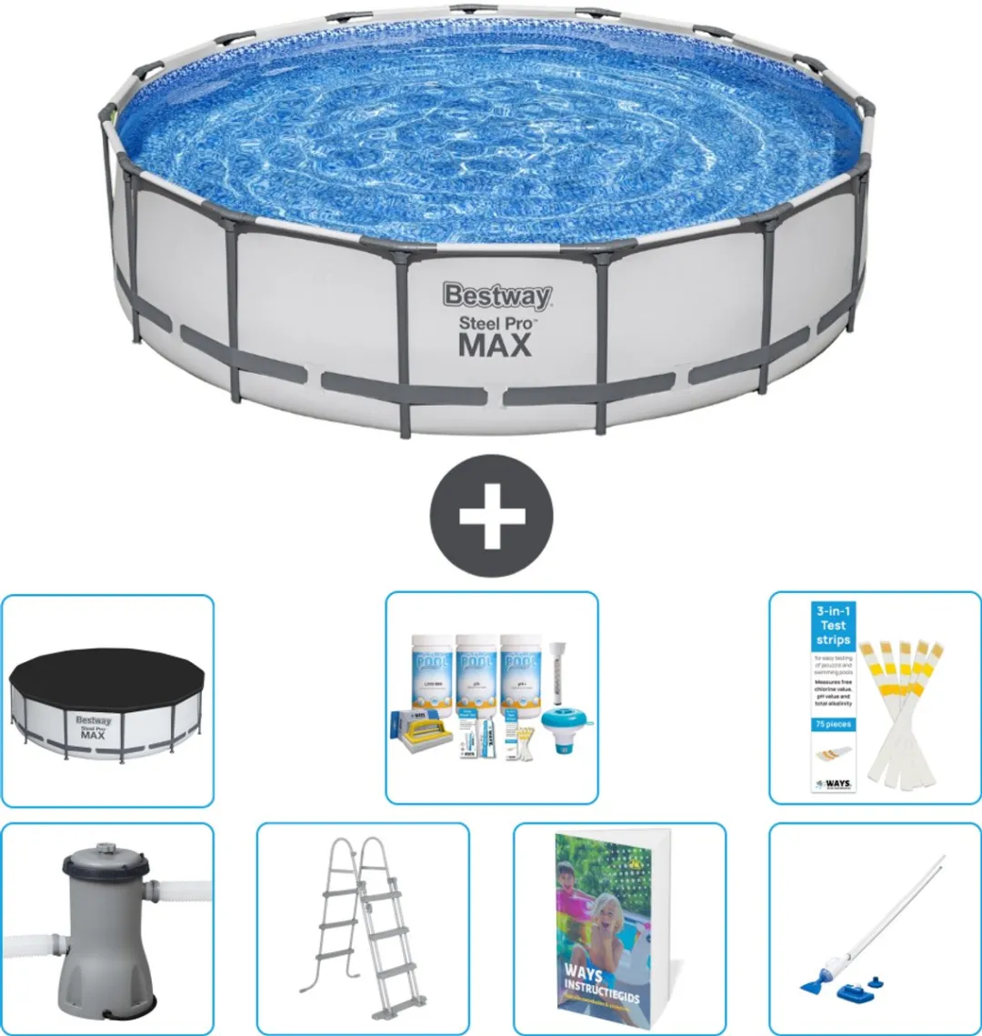 Bestway Steel Pro MAX Zwembad 457x107cm