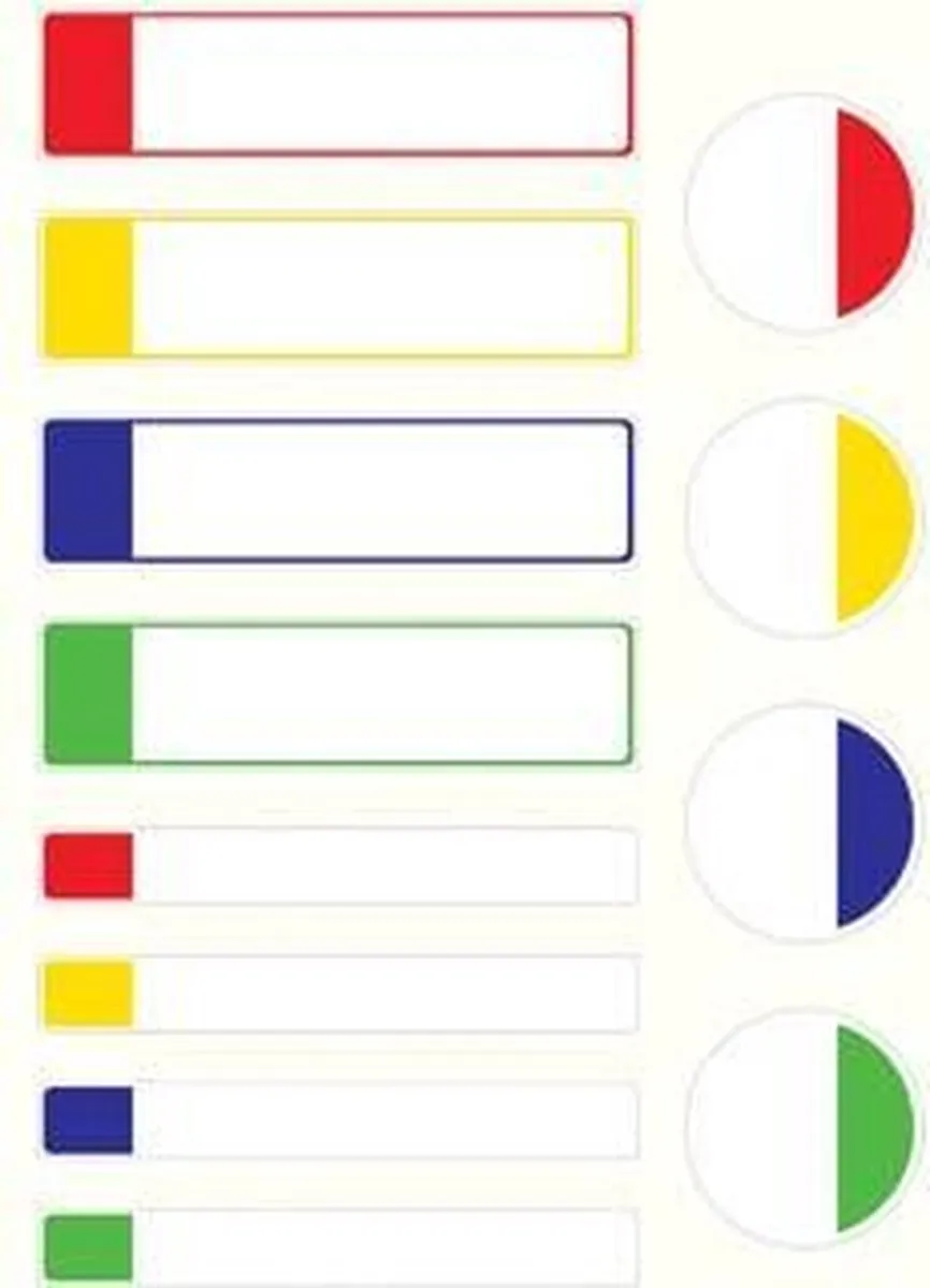 Avery Family Gelamineerde Etiketten - 24 Stuks Assortiment - afbeelding 6 van 6