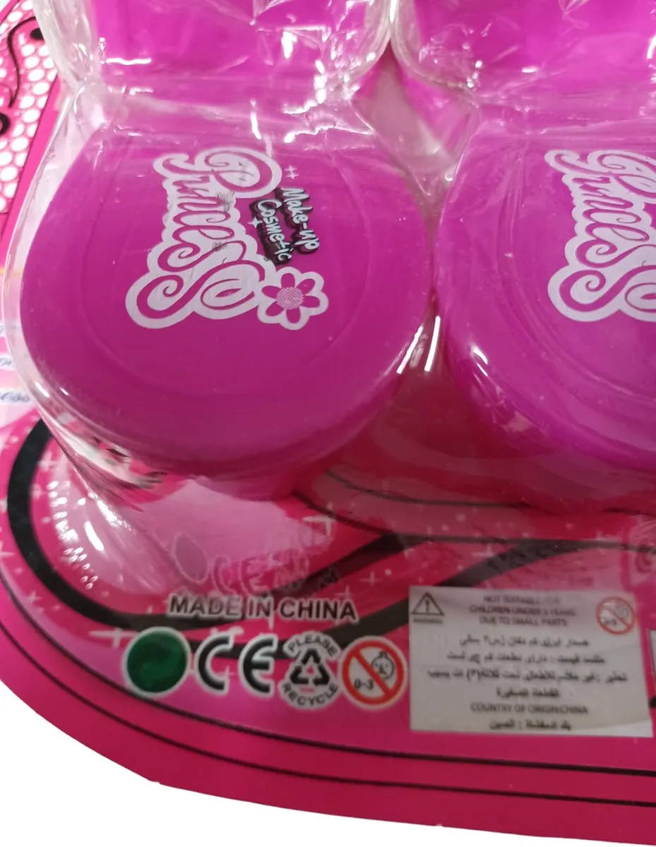 Juweel speel set - 7 delig - prinses - rose tas