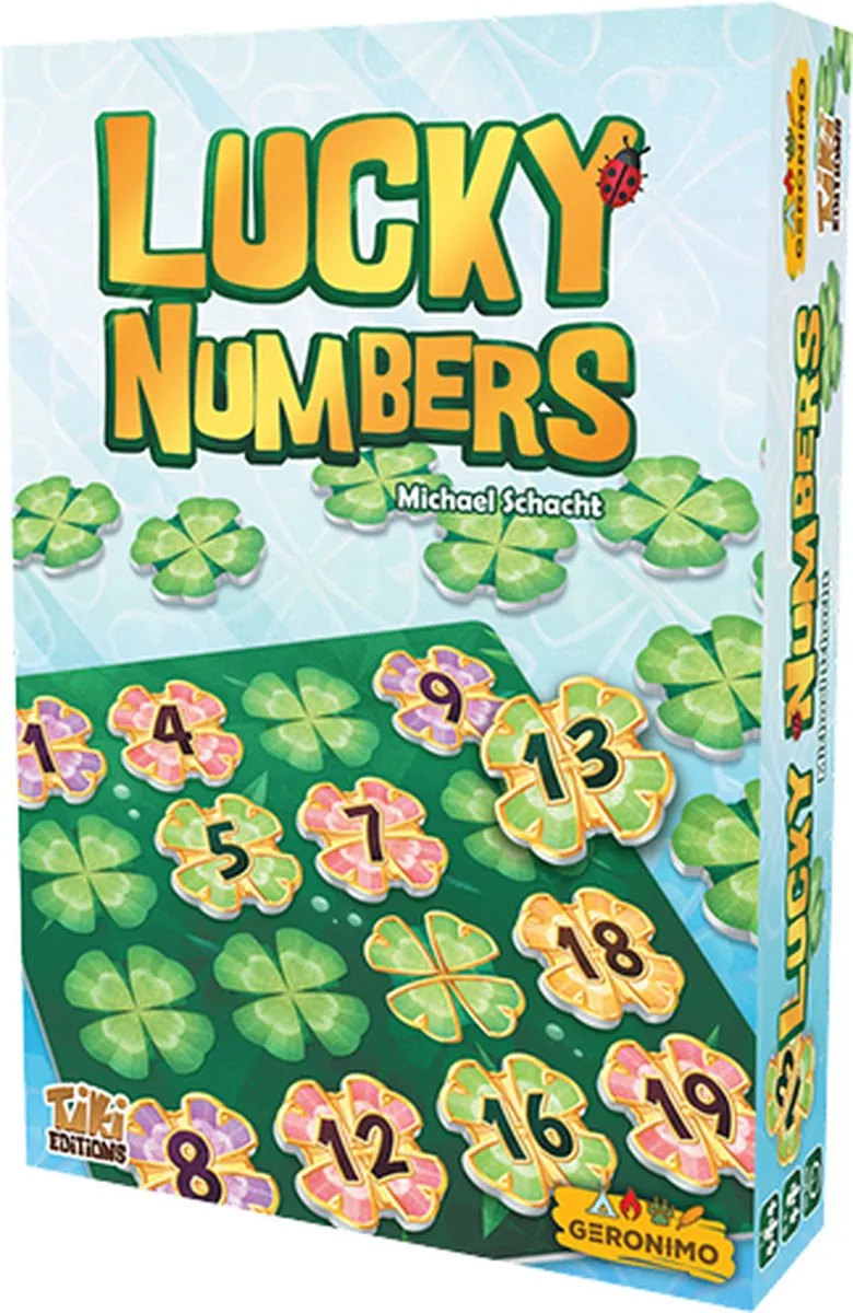 Geronimo Games Lucky Numbers Familiespel