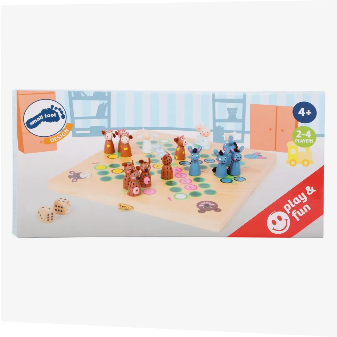 Small Foot Houten Ludospel Boerderijdieren 6257