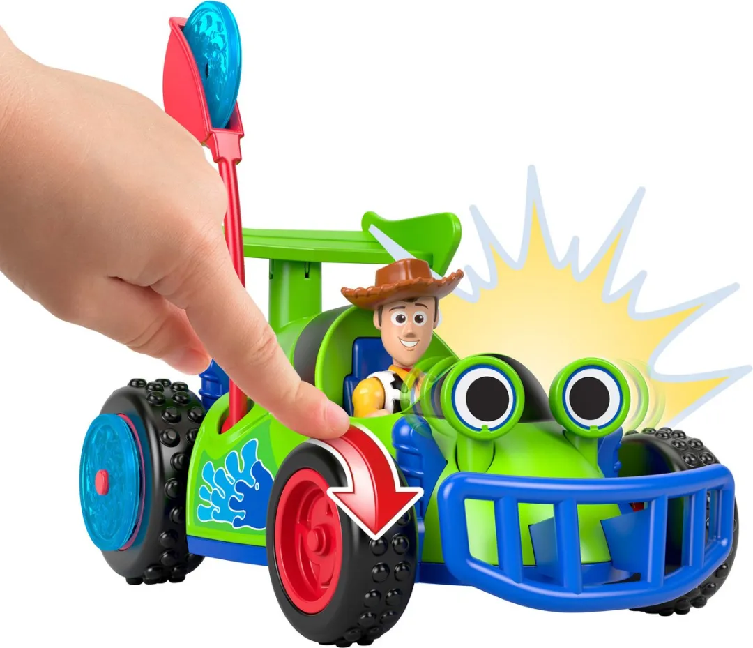 Fisher Price Toy Story Woody RC Speelgoedauto - JKW22 - Meerkleurig