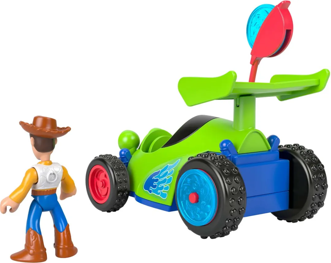 Fisher Price Toy Story Woody RC Speelgoedauto - JKW22 - Meerkleurig