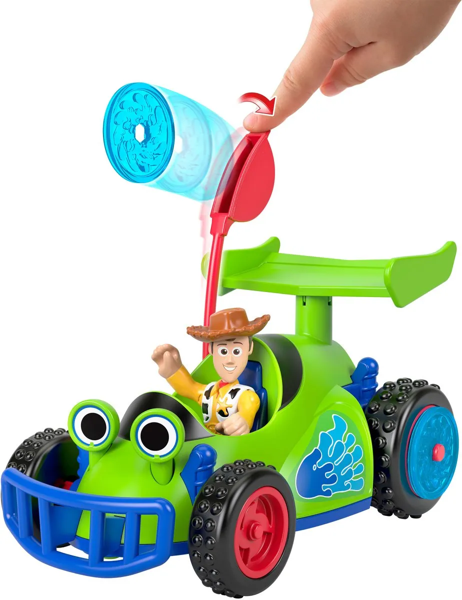 Fisher Price Toy Story Woody RC Speelgoedauto - JKW22 - Meerkleurig