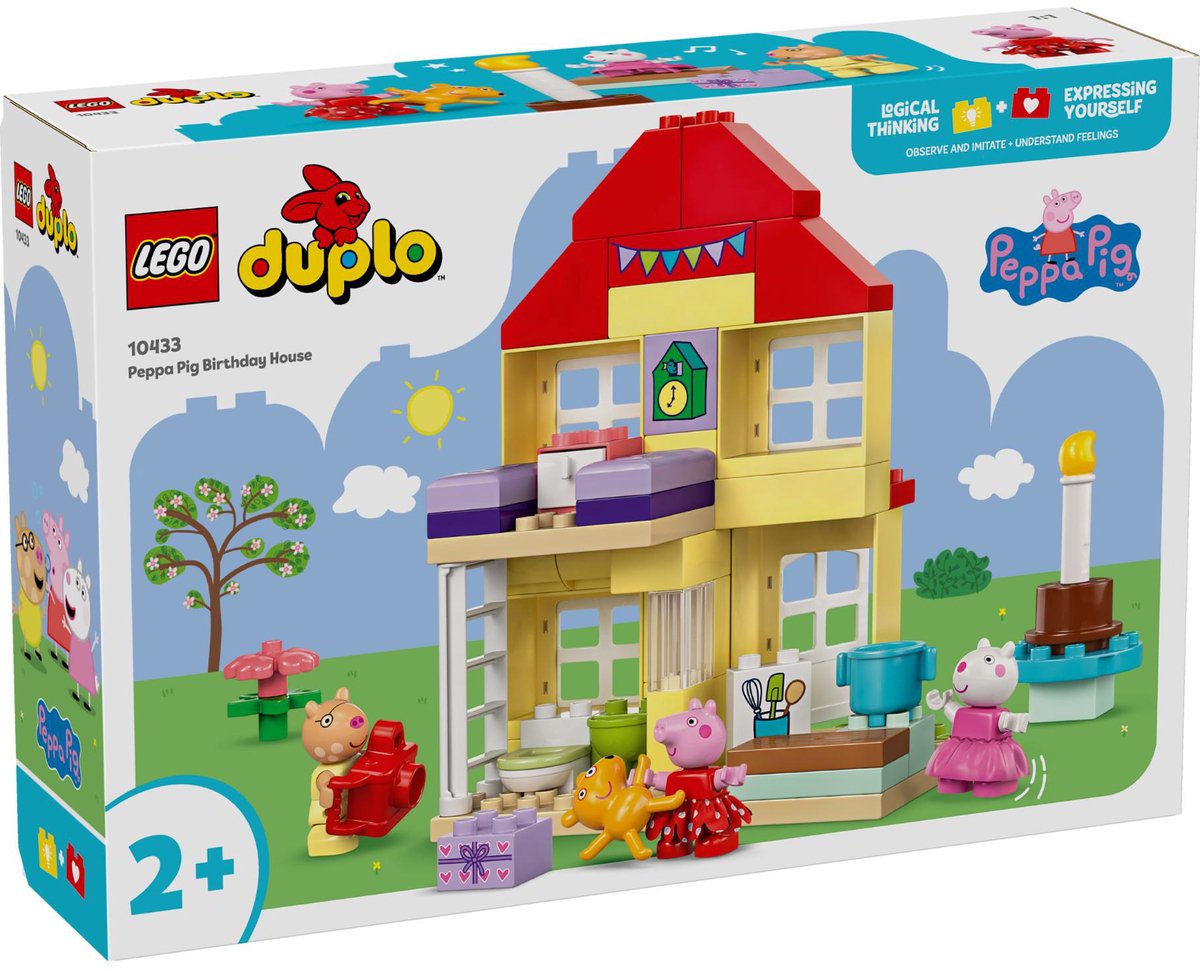 LEGO DUPLO Peppa Pig verjaardagshuis - 10433