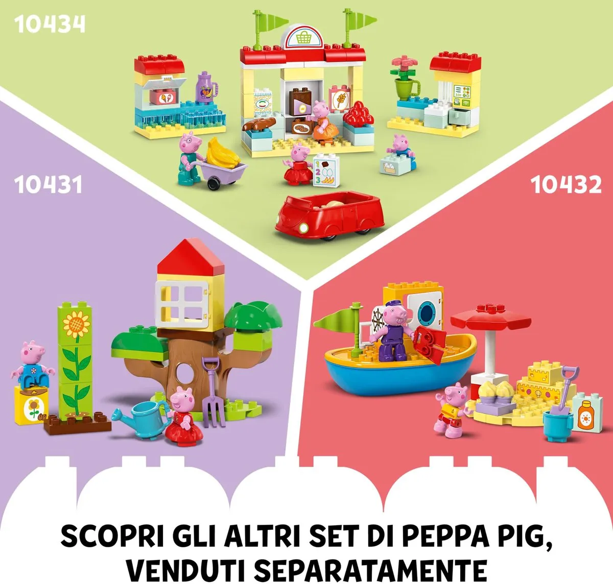 LEGO DUPLO Peppa Pig Verjaardagshuis 10433 - 59 Stukken