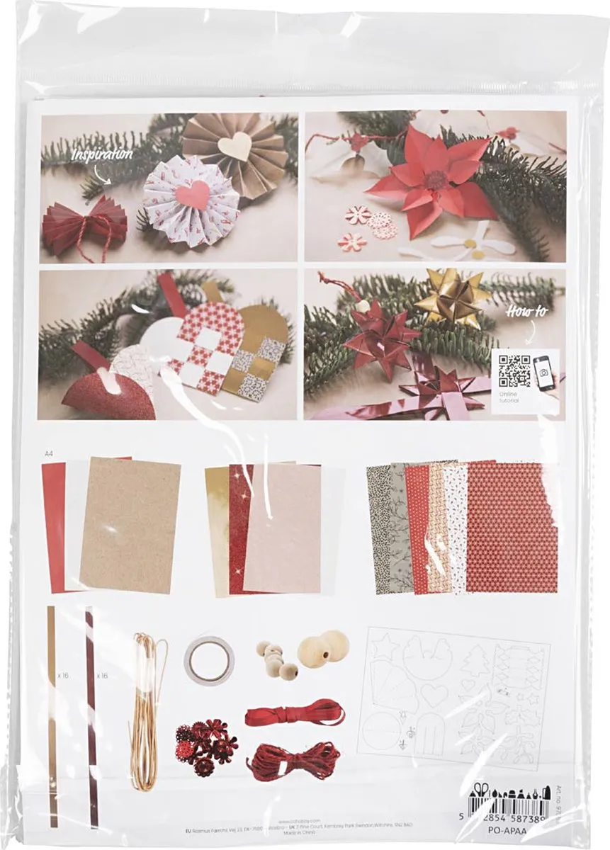 Creativ Company Knippakket Kerstmis Multicolor