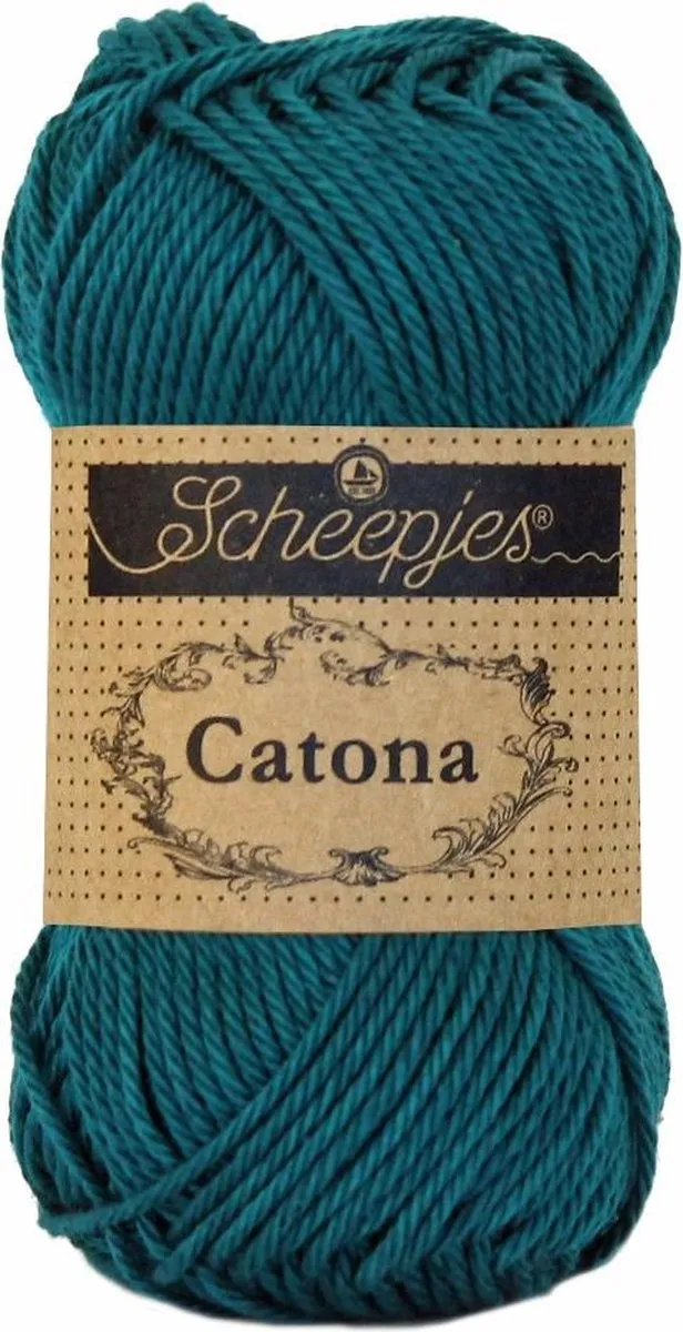 Scheepjes Catona 10g - Dark Teal