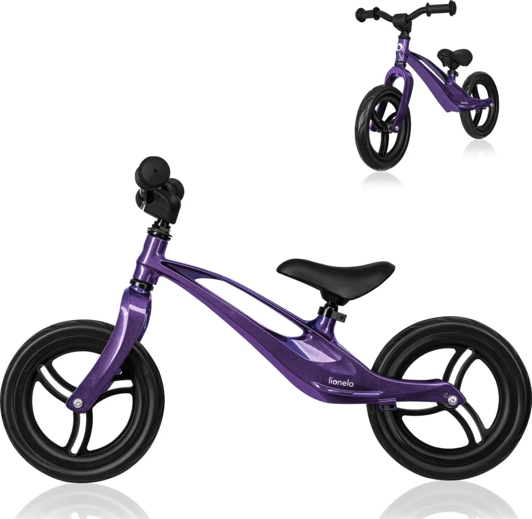 Lionelo Bart Loopfiets 12 Inch - Magnesium Frame 2,8 kg - Geel