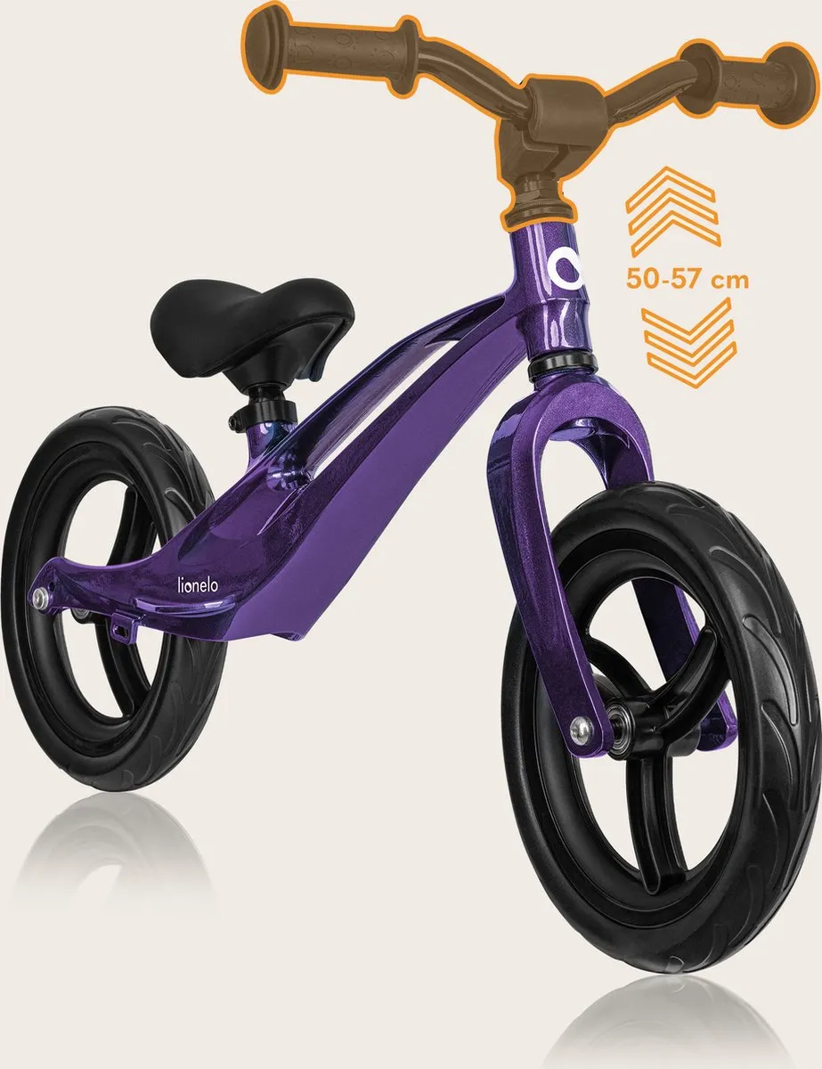 Lionelo Bart Loopfiets 12 Inch - Magnesium Frame 2,8 kg - Geel