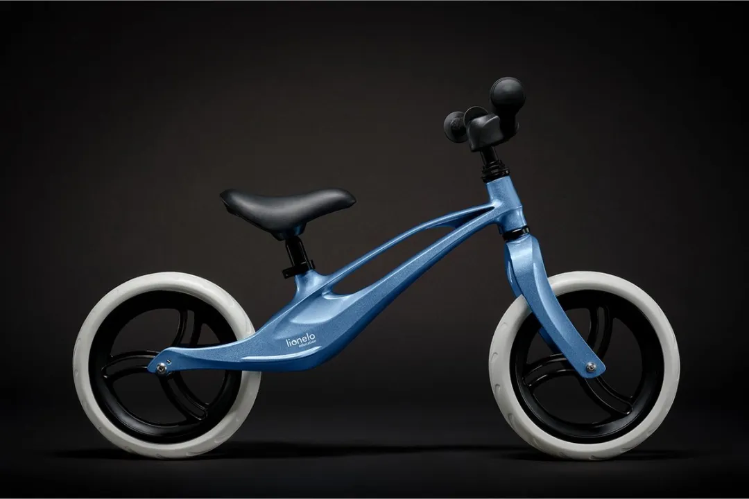 Lionelo Bart Loopfiets 12 Inch - Magnesium Frame 2,8 kg - Geel - afbeelding 6 van 6