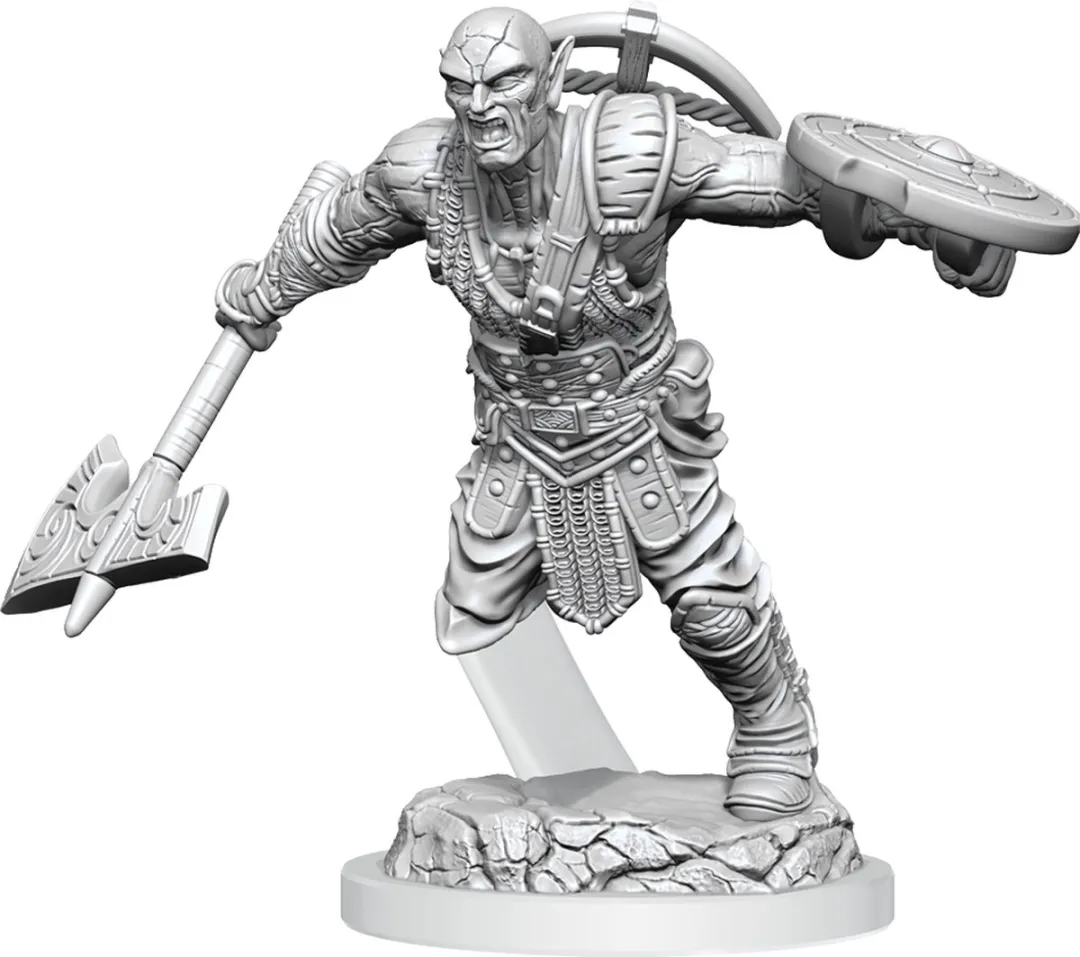 Wizkids D&D Nolzur's Marvelous Miniatures Earth Genasi Fighter