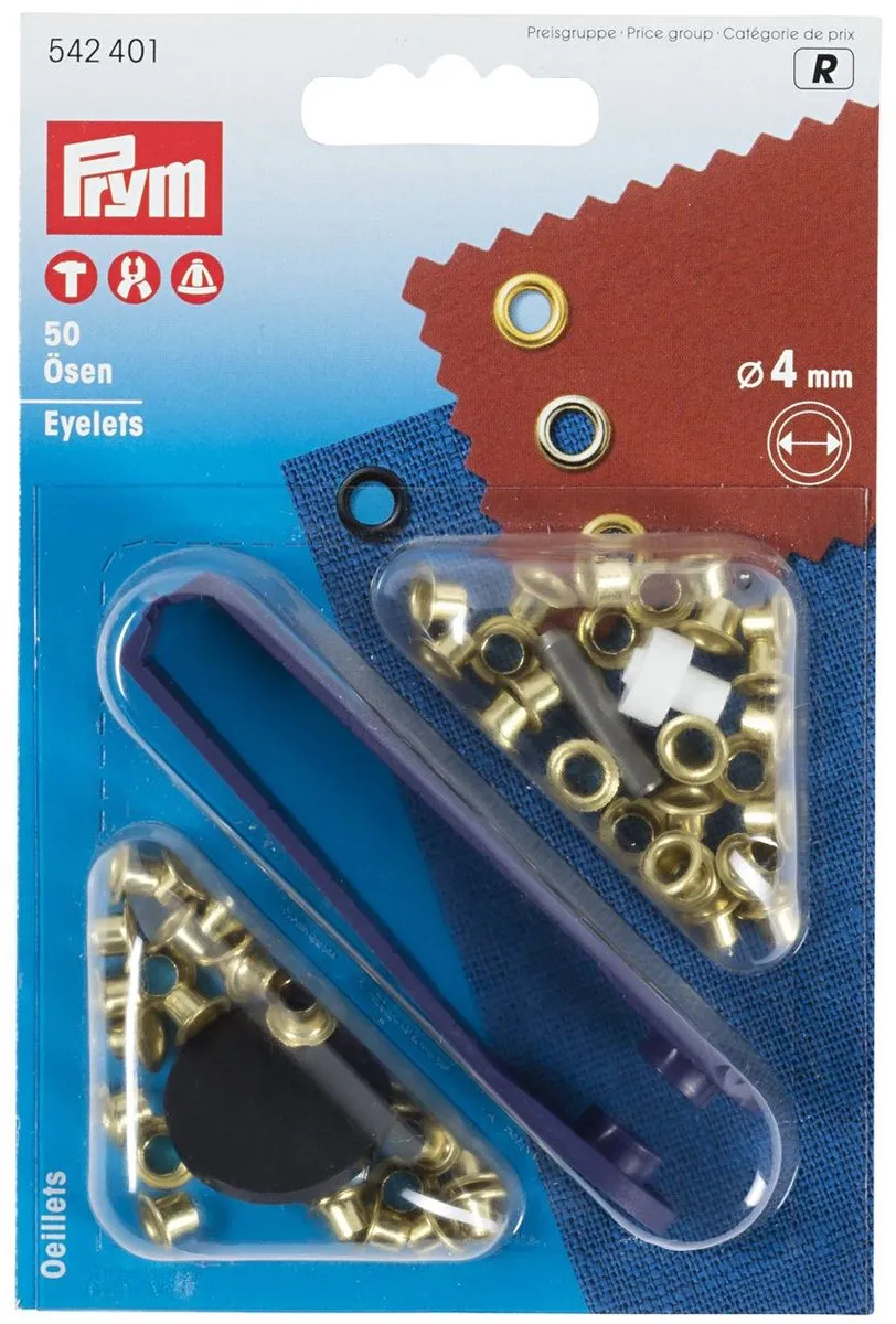 Prym Ringen 4mm - Gouddor