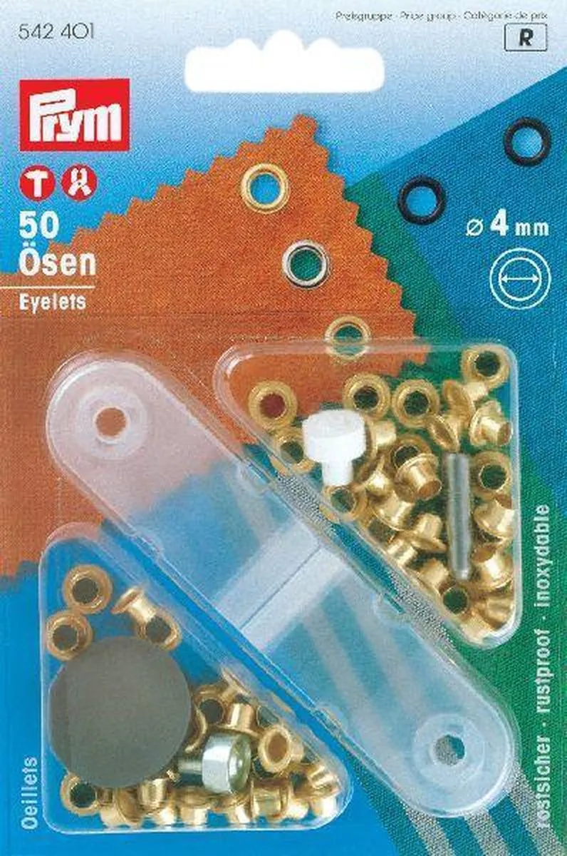 Prym Ringen 4mm - Gouddor
