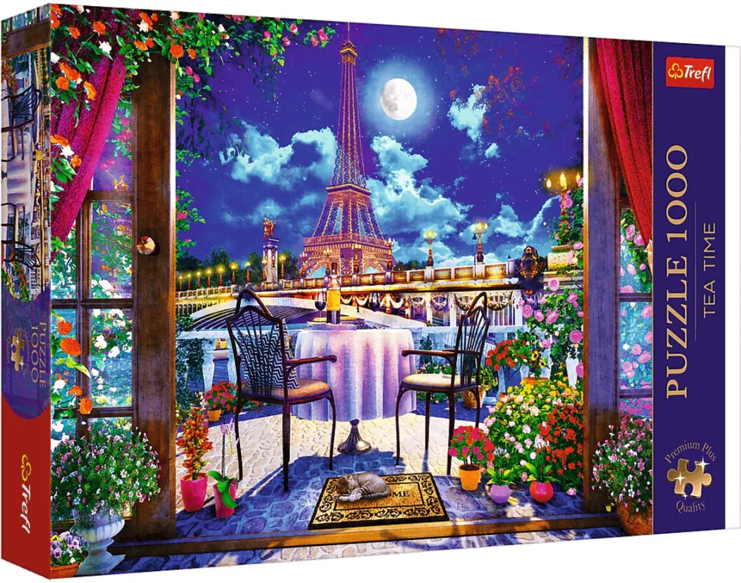 Trefl Legpuzzel Parisian Moonlight 1000 Stuks