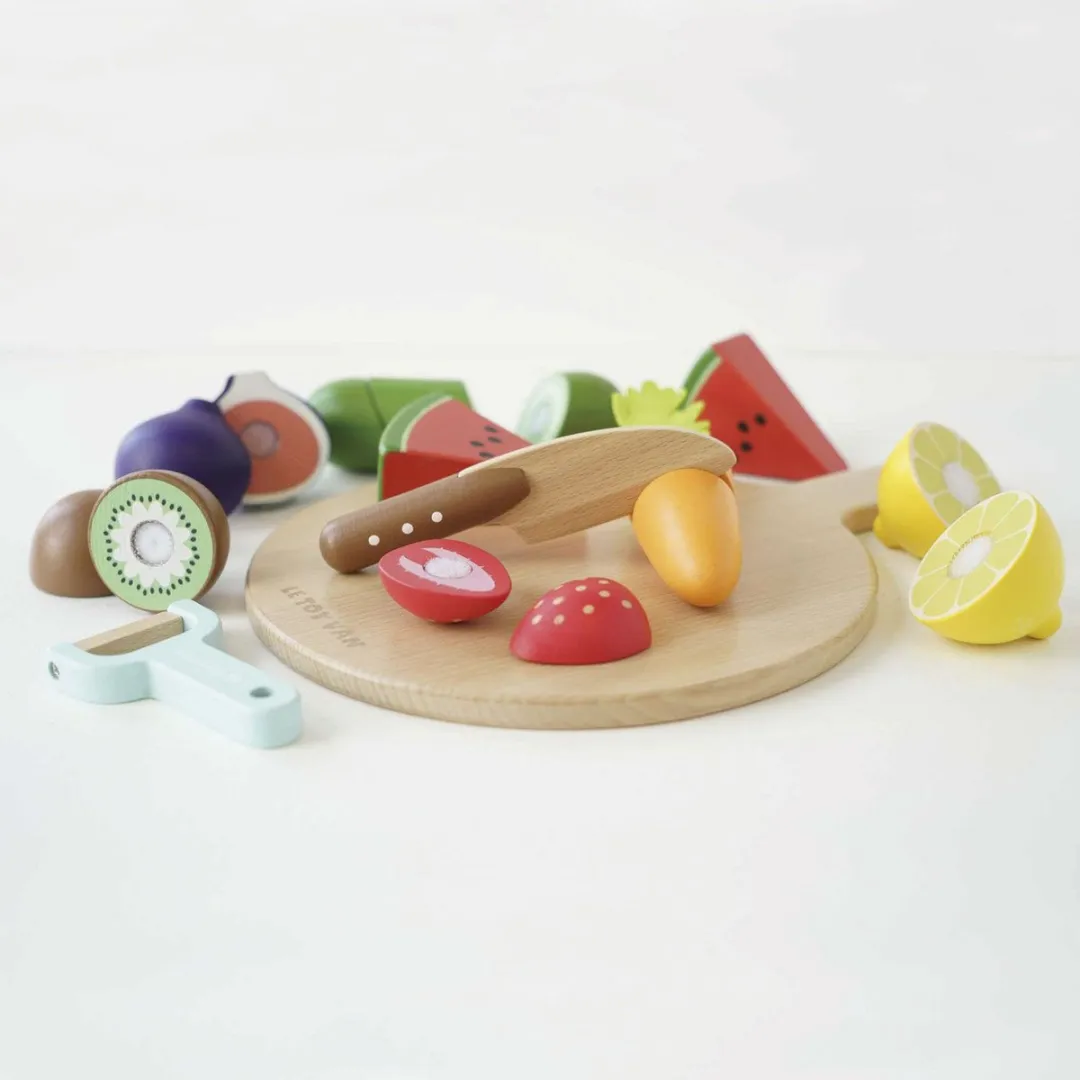 Le Toy Van Snijplank Super Food Multicolor