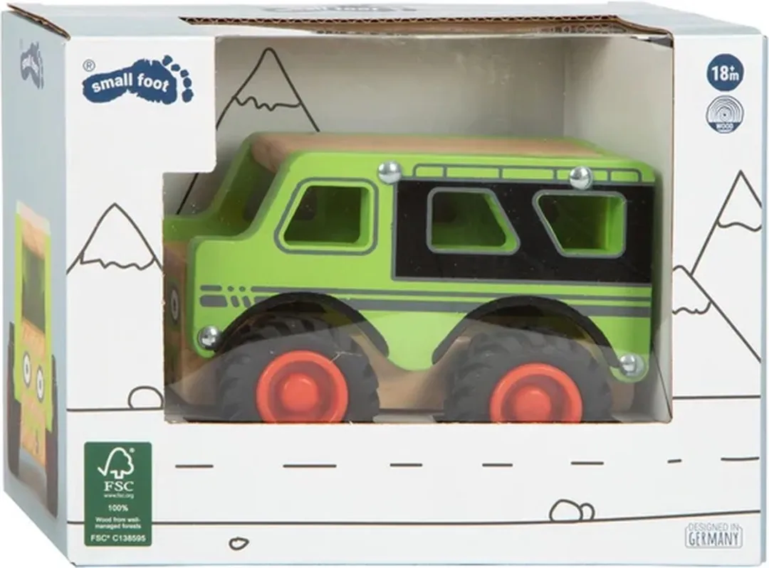 Small Foot Houten Off-Road Jeep Groen 12288