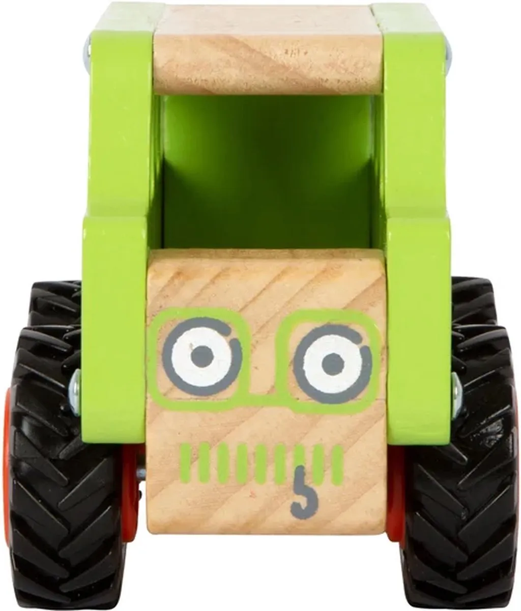 Small Foot Houten Off-Road Jeep Groen 12288 - afbeelding 6 van 6