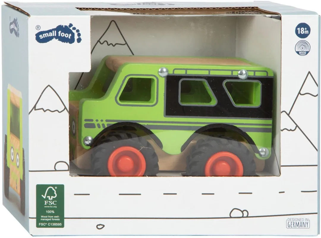 Small Foot Houten Off-Road Jeep Groen 12288