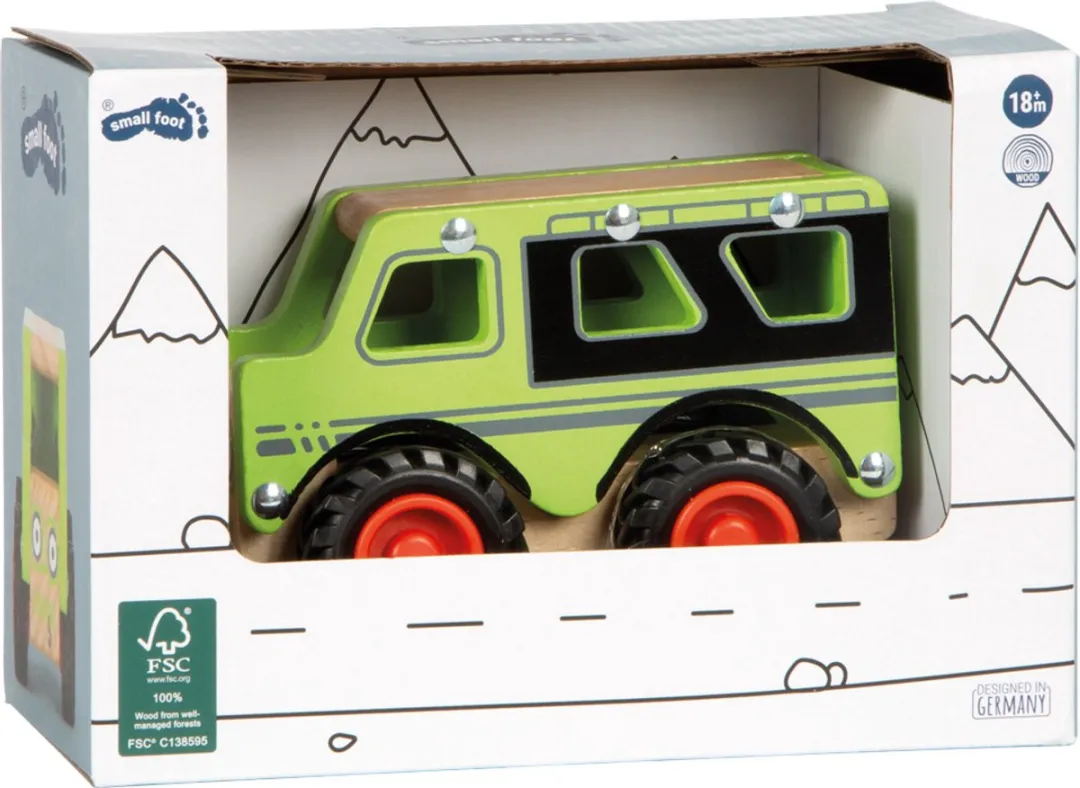 Small Foot Houten Off-Road Jeep Groen 12288