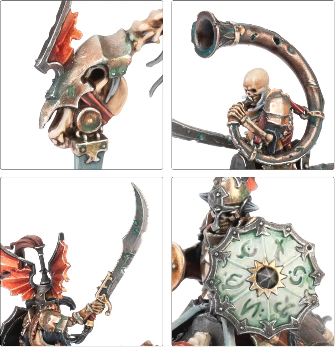 Games Workshop Soulblight Gravelords Barrow Knights - 67 Onderdelen