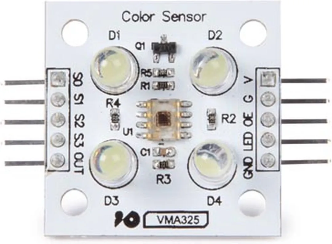 Whadda TCS3200 Kleurensensor - 52x30x12mm Wit