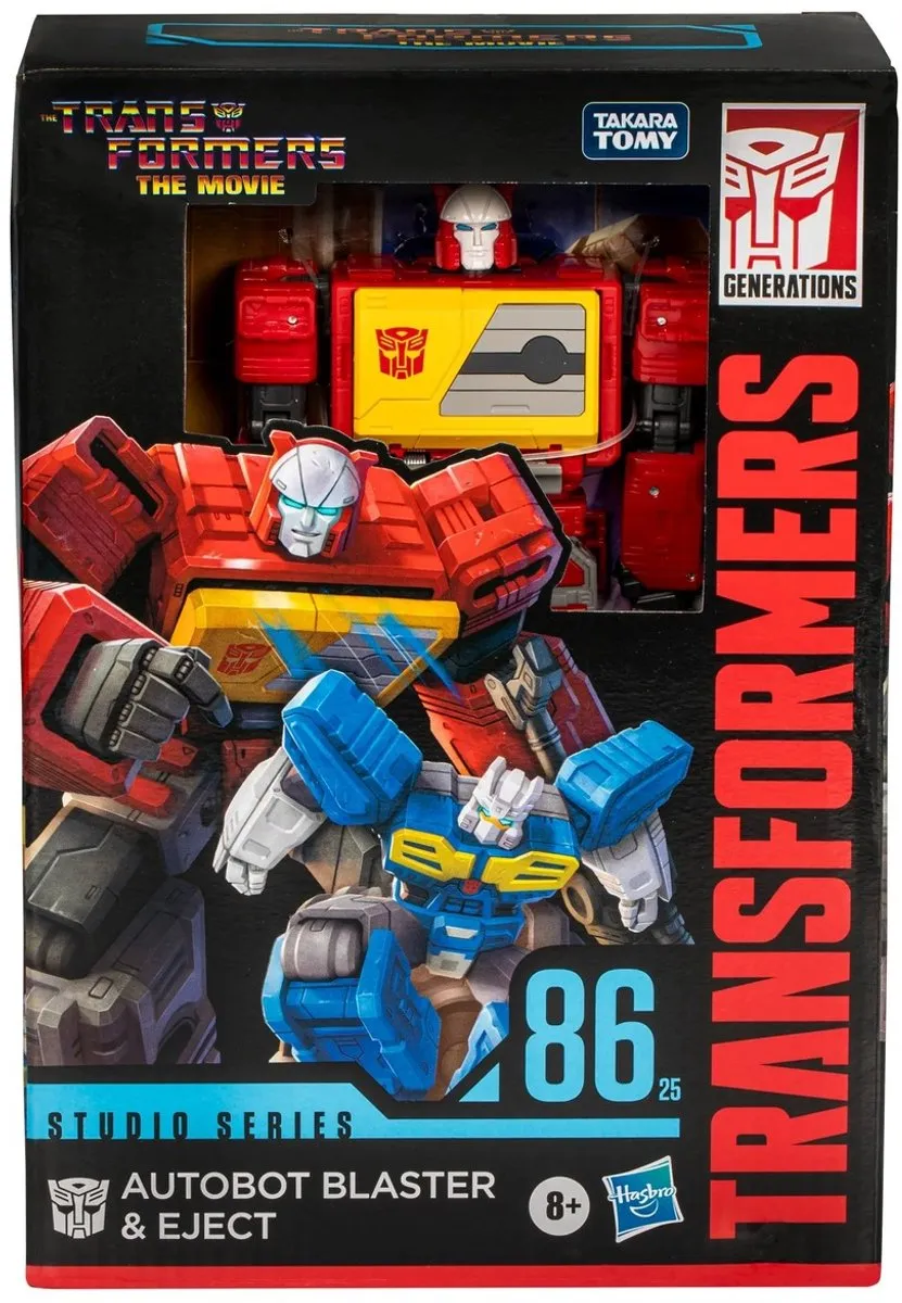 Hasbro Transformers Generations Studio Series Voyager Autobot Blaster & Eject