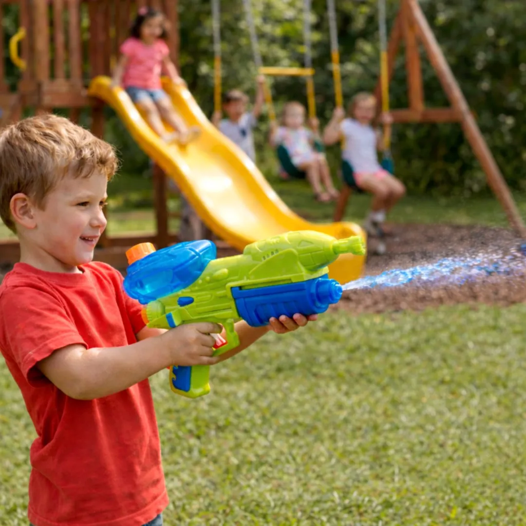 Eddy Toys Waterpistool met Bellen 2-in-1 - 50ml Bellenblaasvloeistof