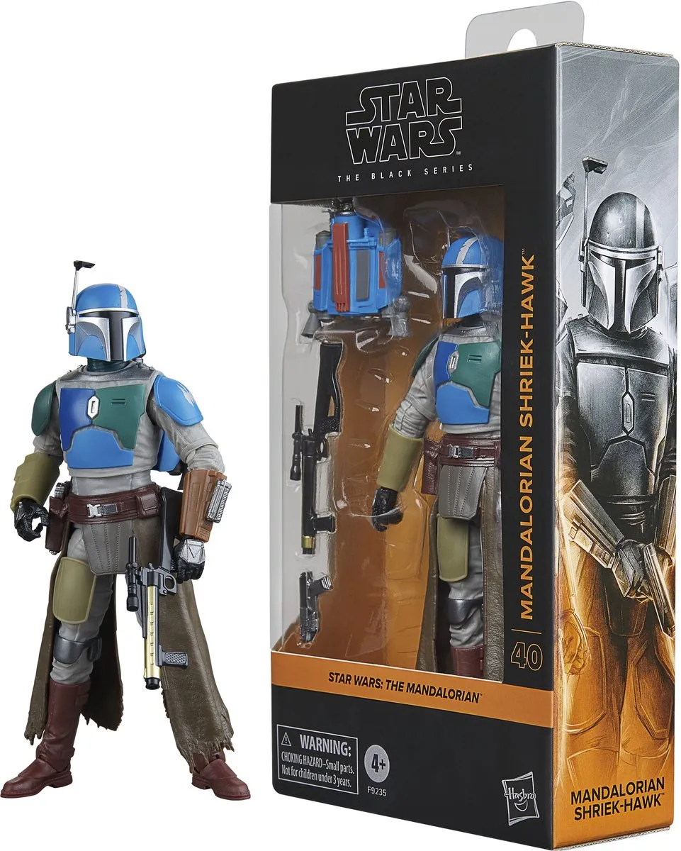 Hasbro Star Wars The Mandalorian Black Series Shriek-Hawk - 15cm Action Figuur - Multi