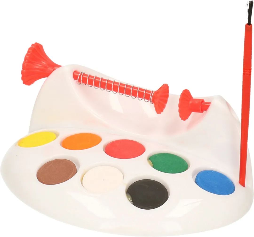 Decoris Paaseieren Schilderset Houder - 2 Stuks - Wit